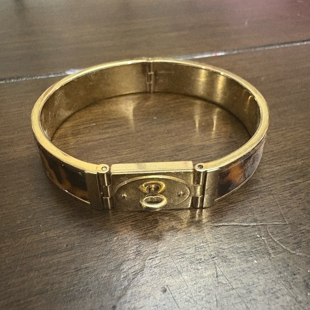 Fossil Gold and Brown Bracelet